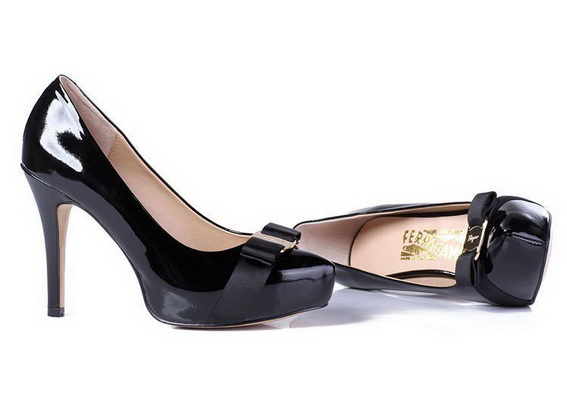 Ferragamo Shallow mouth stiletto heel Shoes Women--010